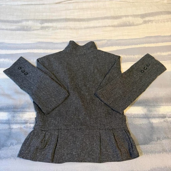 BCX Women's Gray Tweed Blazer Jacket - Picture 4 of 8